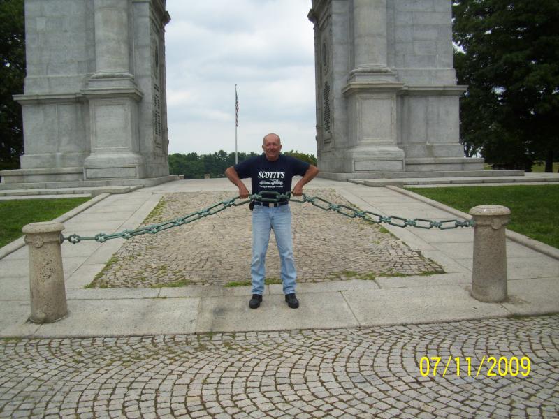 Plastic?  I think not!  That chain was a bit heavy.