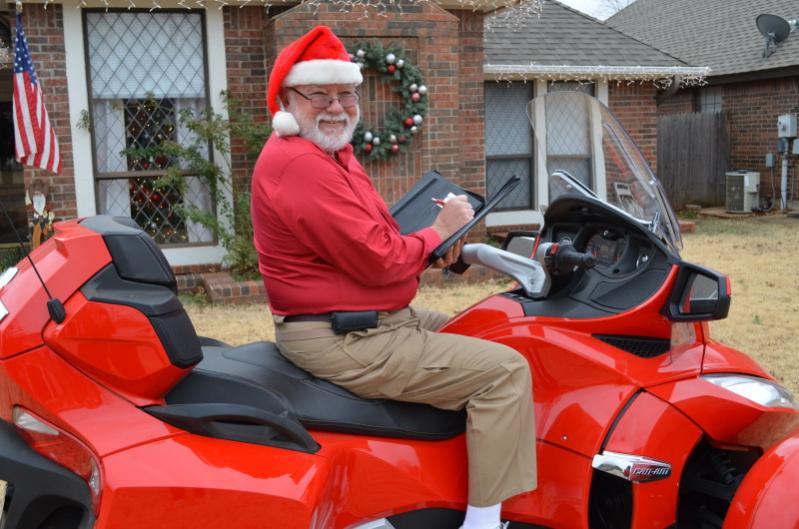 Poppy Checking it Twice!