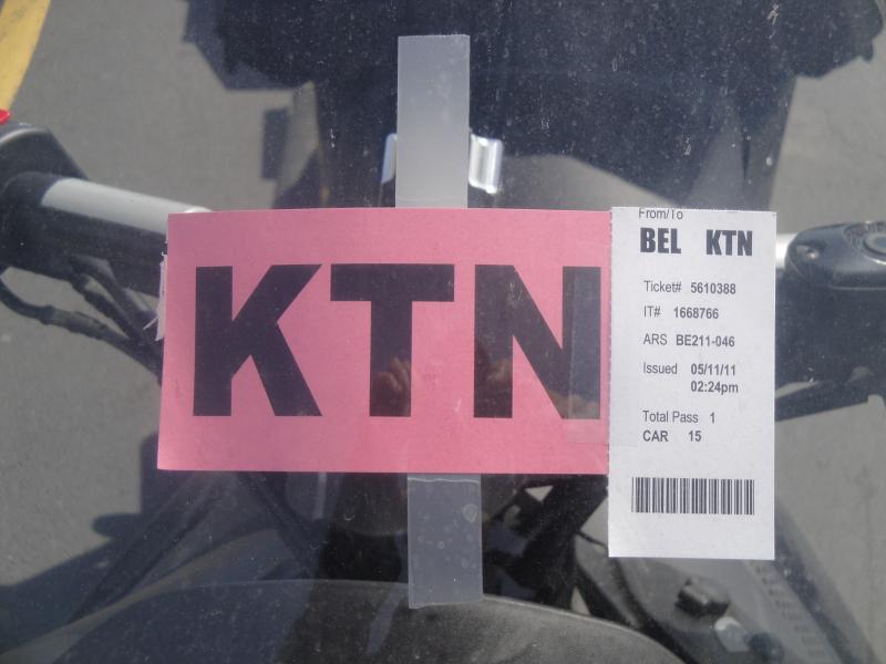 Port of Bellingham, Washington - Spydee's ticket to ride.