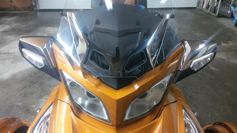 Powder Coated Windshield Bracket