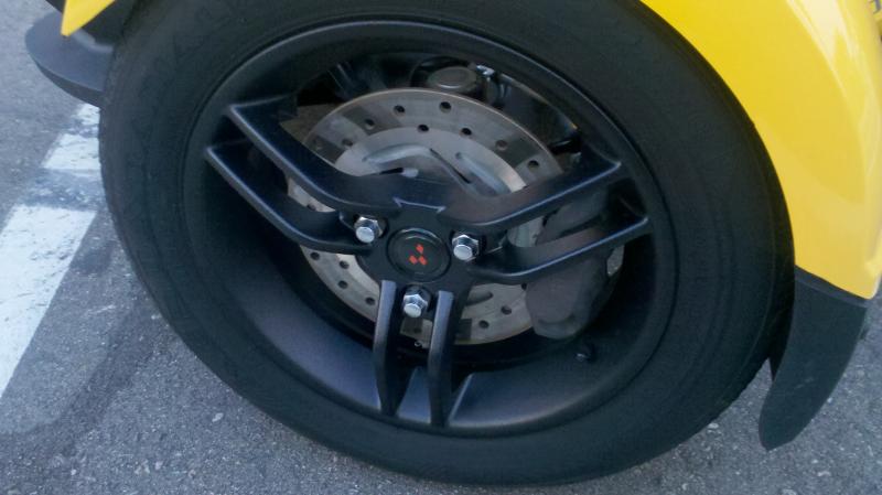 Powdercoated Front Rim
