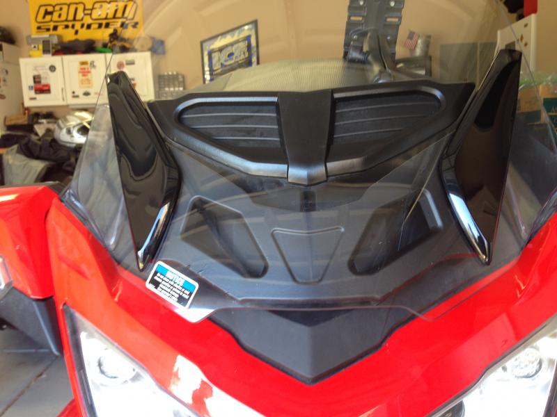 Power coated windshield frame