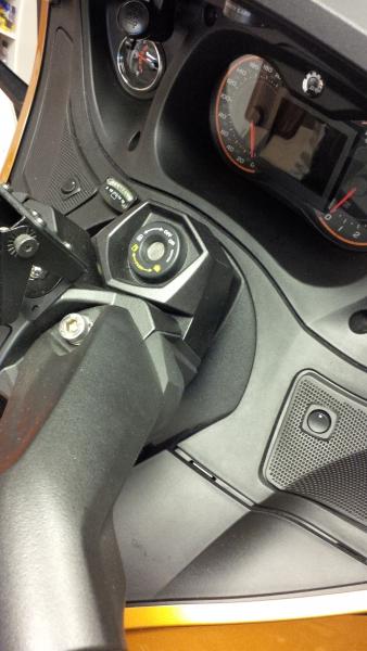 Power outlets installed under front dash and hard wired direct to the battery