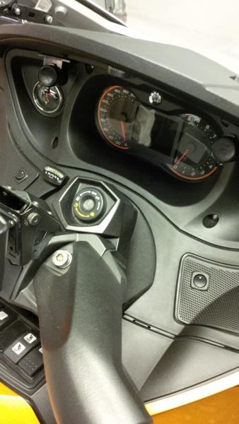Power outlets installed under front dash and hard wired direct to the battery