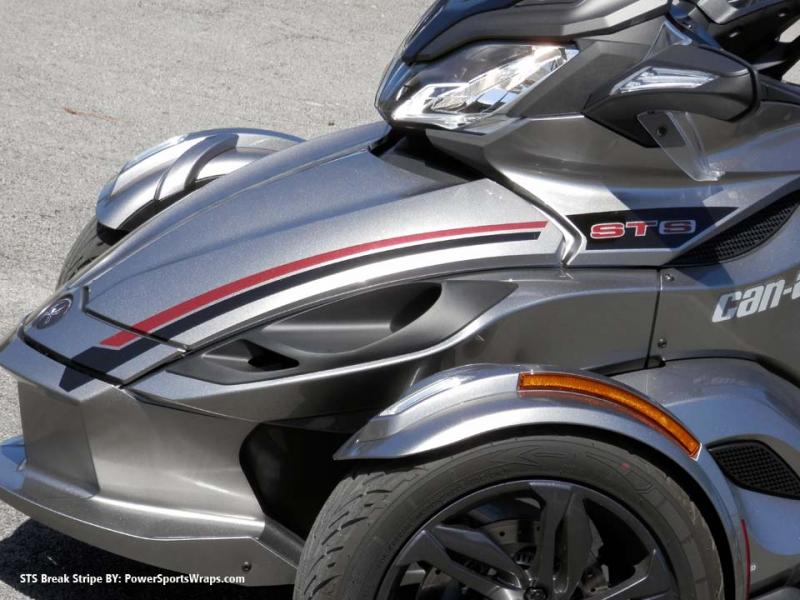 PSW break stripe- Graphics are an expression of your personality so it's all how you want it to look.