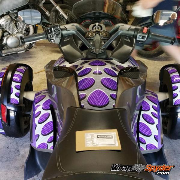 Punch Purple Carbon Fiber RS kit