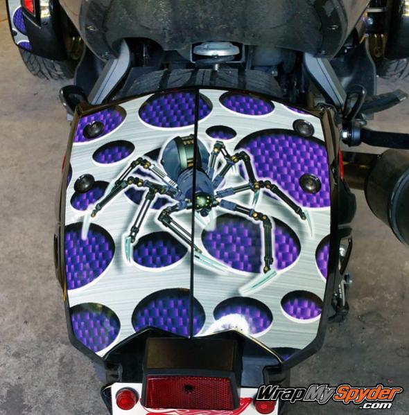 Punch Purple  rr fender