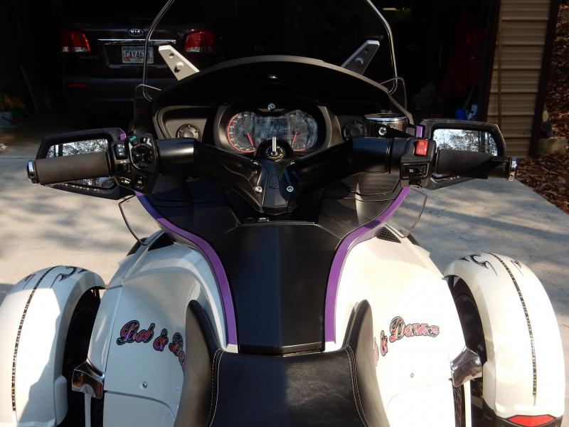 Purple cockpit