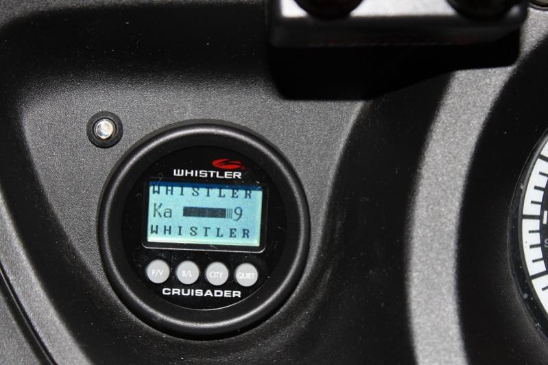 Radar Detector in Old Gas Gauge location