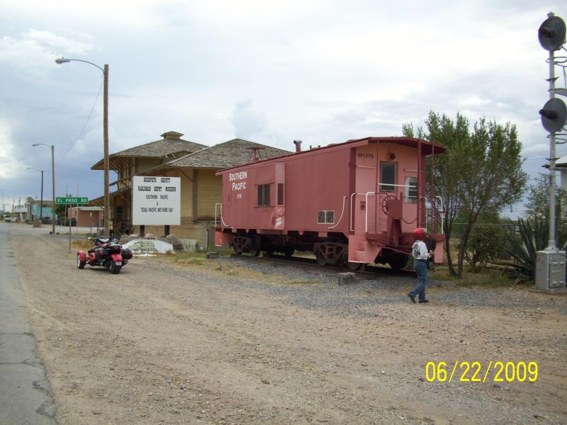 Railroad Museum in Sierra Blanca, TX