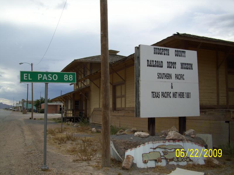 Railroad Museum, Sierra Blanca, TX