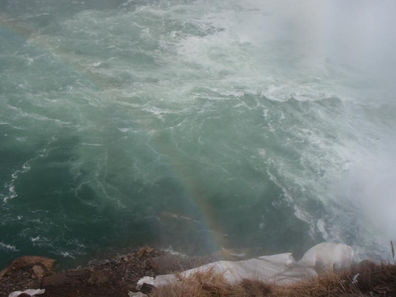 Rainbow before the storm...