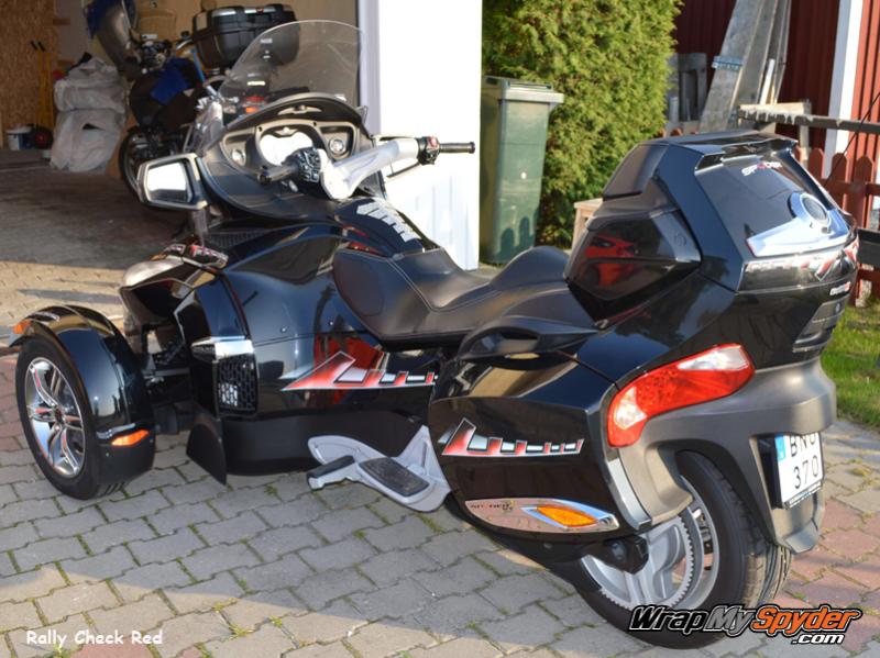 Rally Check Red RT graphics kit