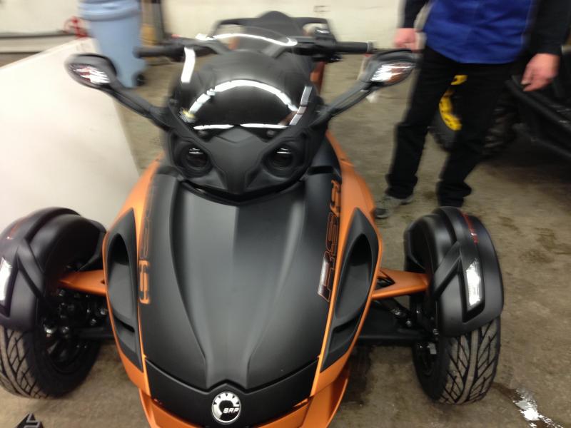 Ready to come home... installed inside cover in front boot with 12v , 12v in dash, Rlink 1100SE alarm, and had recall on ball joints done