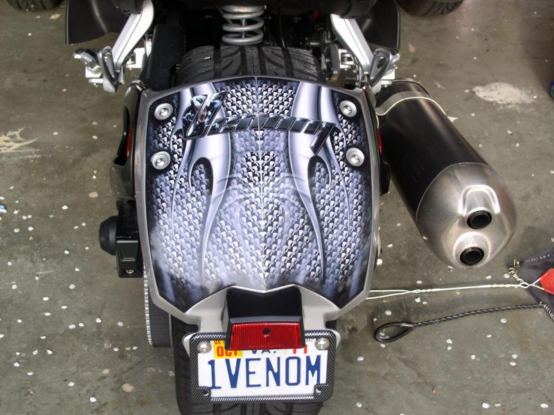 Rear fender completed first