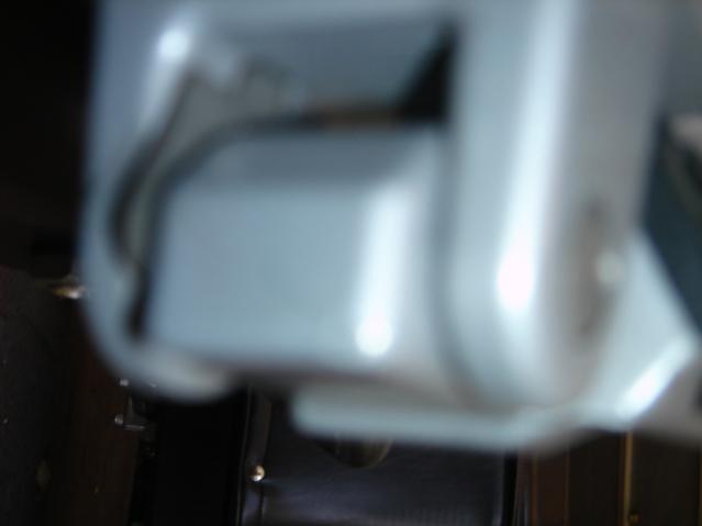 Rear Peg, Underneath flipped UP