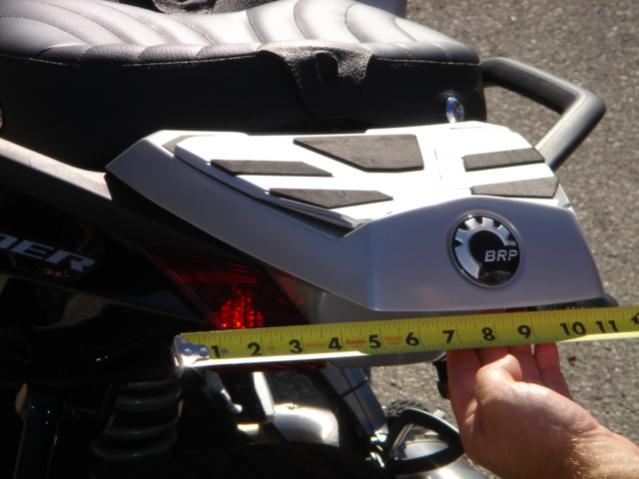 Rear Rack 6 inches Wide rear