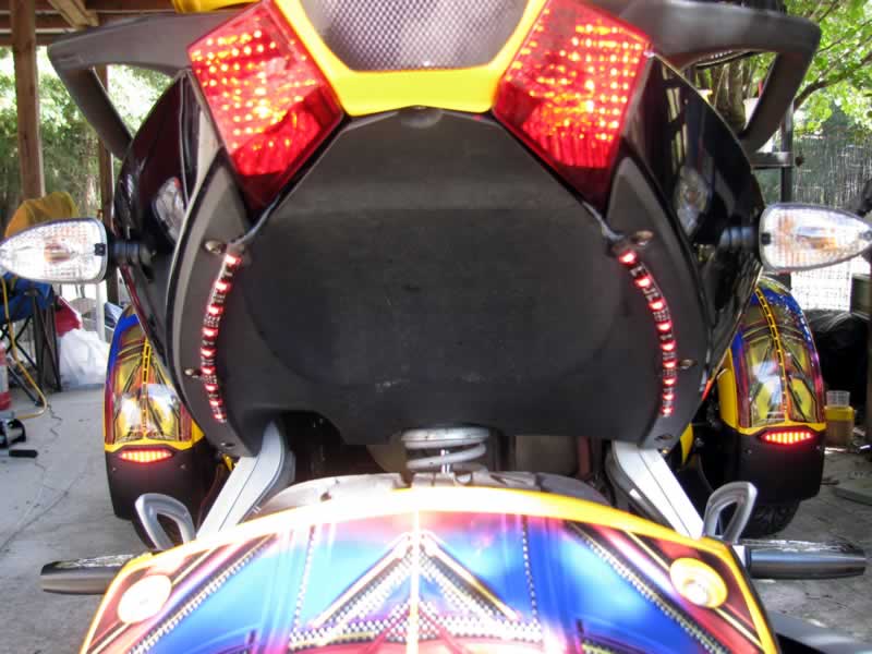 Rear running/brake lights