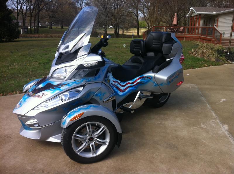 Rear saddle bag "In God we Trust"