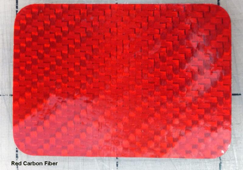 Red Carbon Fiber