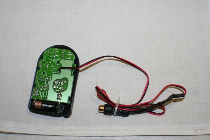 Remote with wire connection