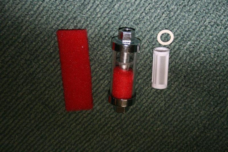 Removed filter & gasket & added foam.
Thanks Bajaron~