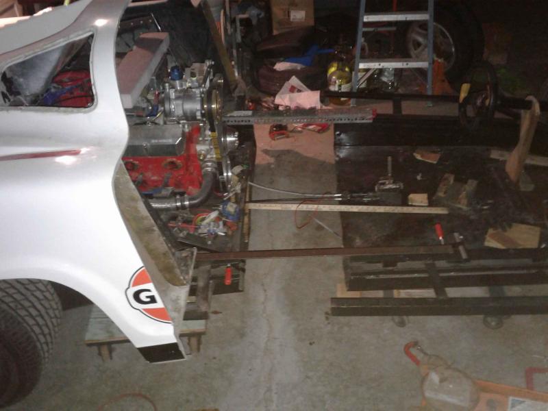 Resized 20180307 000218 2557
After cutting the frame in half and moving the front 1/2 forward 17 inches ... It's now 20 inches forward ( no pic of tha