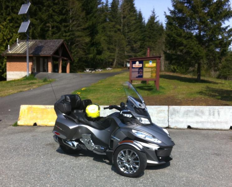 Rest stop just before Woss, BC.