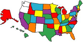 Revised visited states map