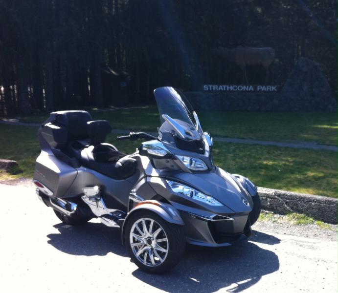 Ride to Gold River via Strathcona Park.