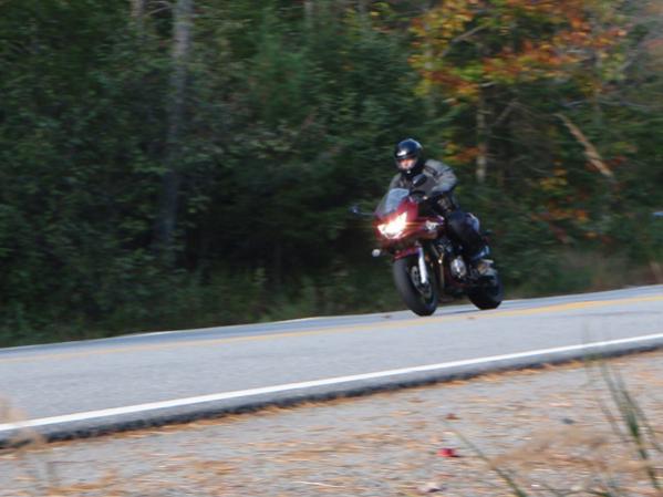 Riding in the Adirondacks..