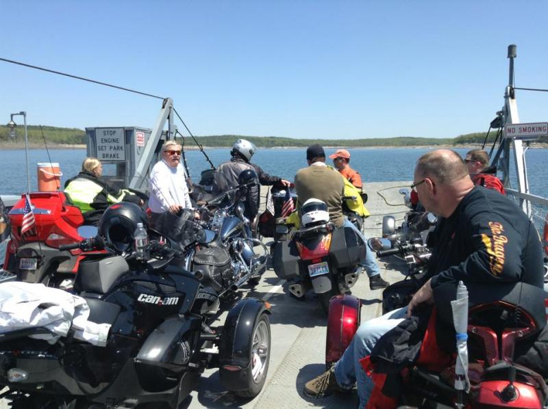 Riding the Peels Ferry