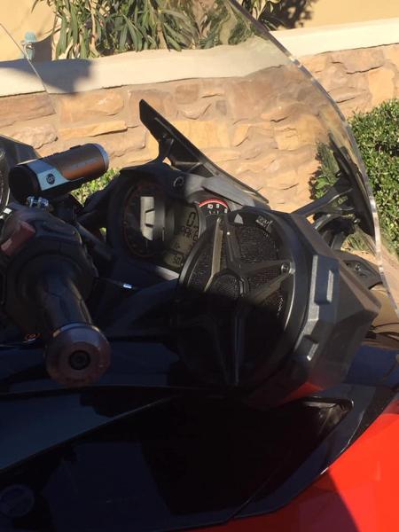 Right speaker with mount