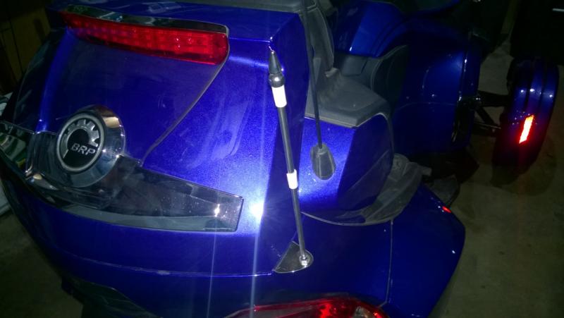 Rivco dual flag holders