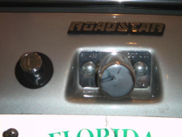 Roadstar License Plate Ligth, rear view