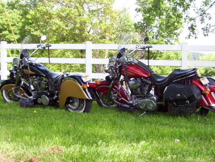 Rob's 2001 and 2003 Indian Chiefs