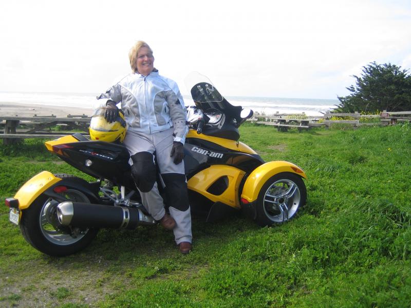 Rose, me and the ocean