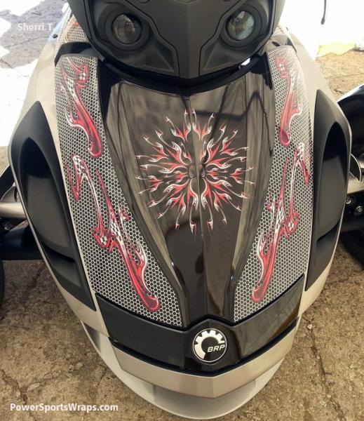 RS custom kit  Ghost 104 created for Sherri T. Available for Spyder RS / ST / GS models.