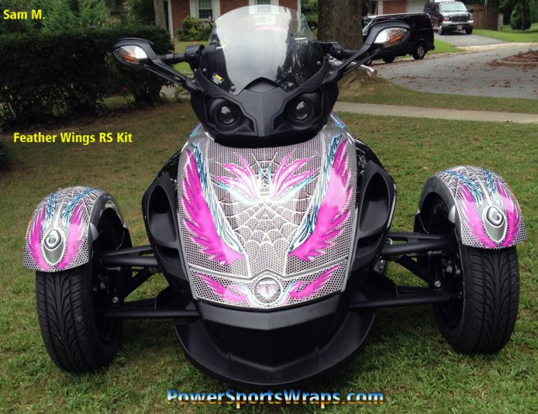 RS Feather Wings by: PowerSportsWraps.com