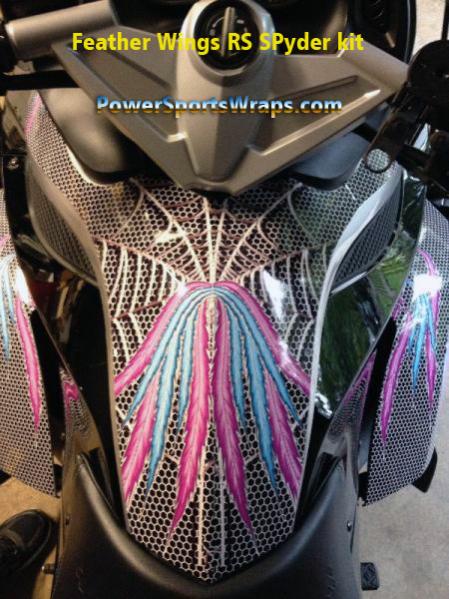 RS Feather Wings  tank- you can see the detail in this design is really amazing.
PowerSportsWraps.com