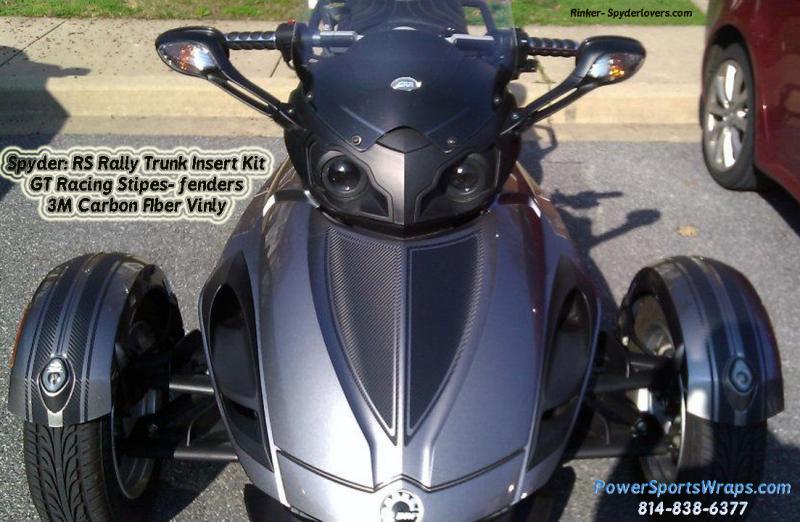 RS Rally insert 3M CF Rinker- If you are looking to set your RS a part from all the others this is an inexpensive way to do it.  Just add our RS Rally