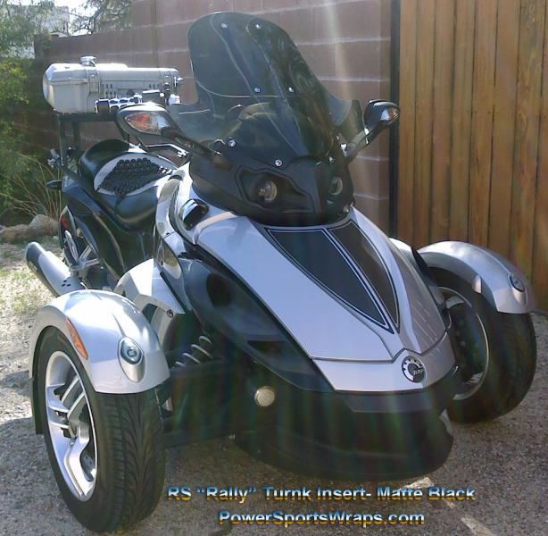 RS Rally Trunk Insert produced in Matte  Black