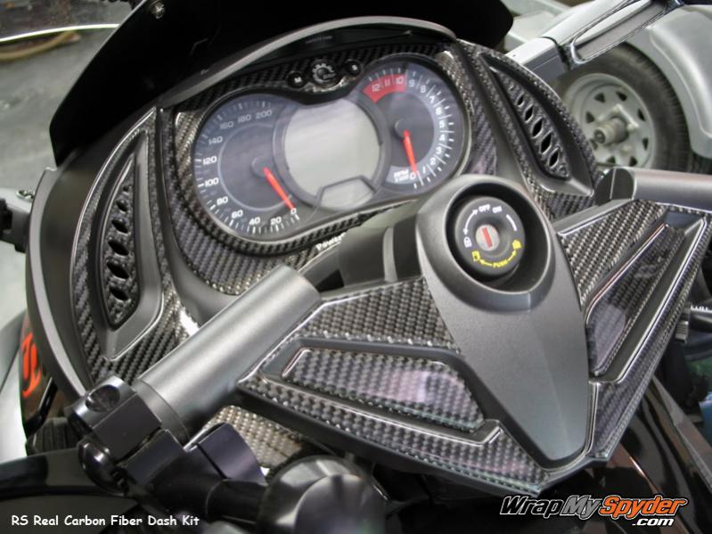 RS Real Carbon Fiber RS dash kit