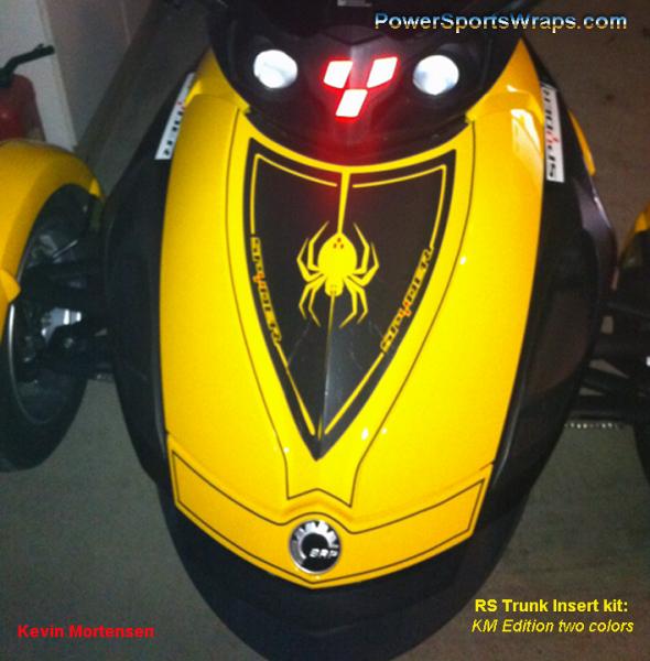 RS Trunk Insert: "KM Edition" This insert was custom created for our customer Kevin.  We have now made it available to all. This kit was produced in M