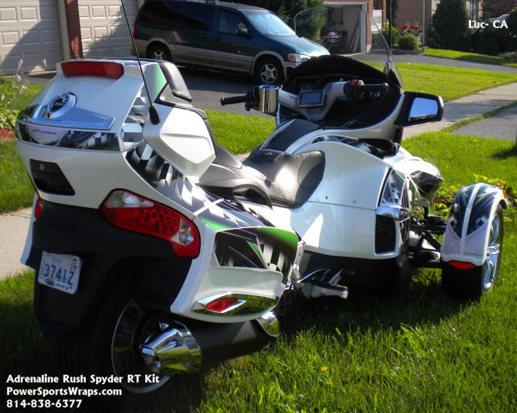 RT Adrenaline Rush RT kit by: PowerSportsWraps.com