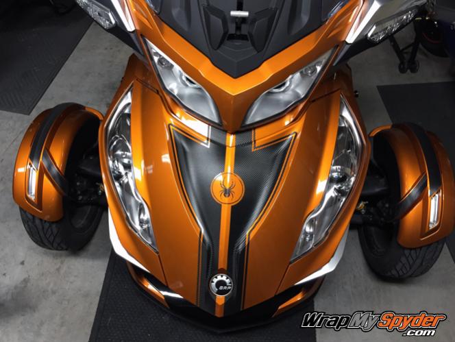 RT carbon fiber frunk