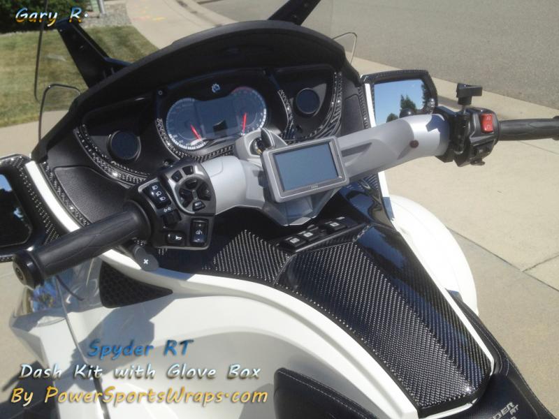 RT Dash kit w/ Glove box Real  Carbin Fiber