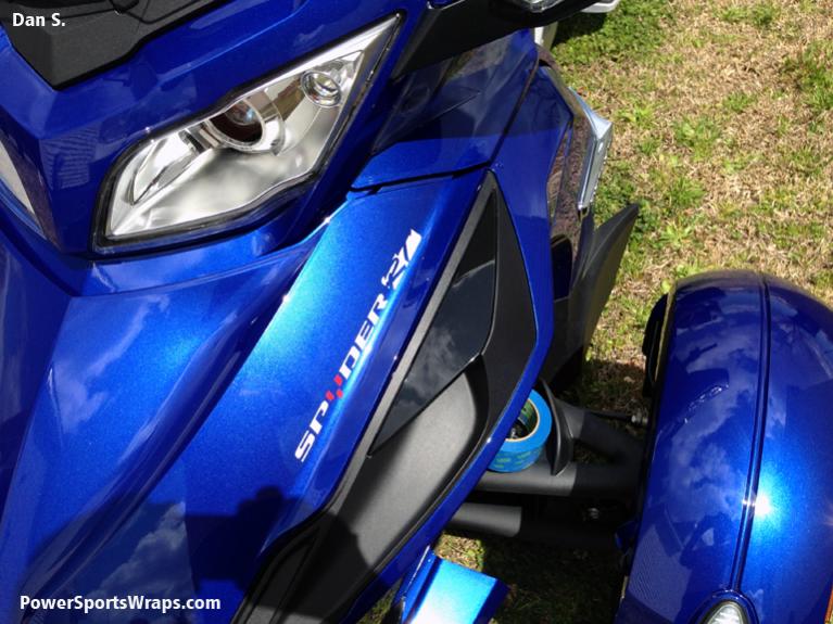 RT Decal - silver-red frunk decal vinyl cut