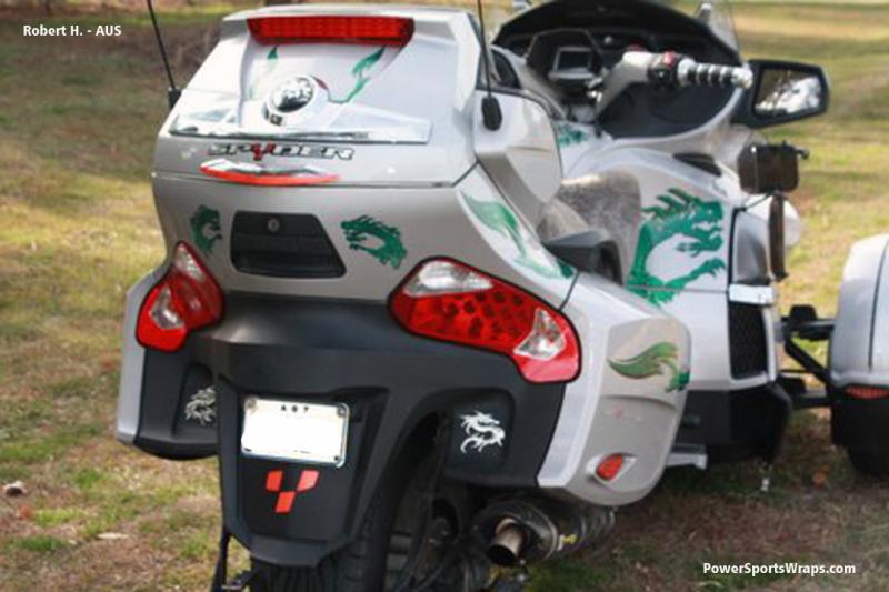 RT Dragon graphics. Powersportswraps.com