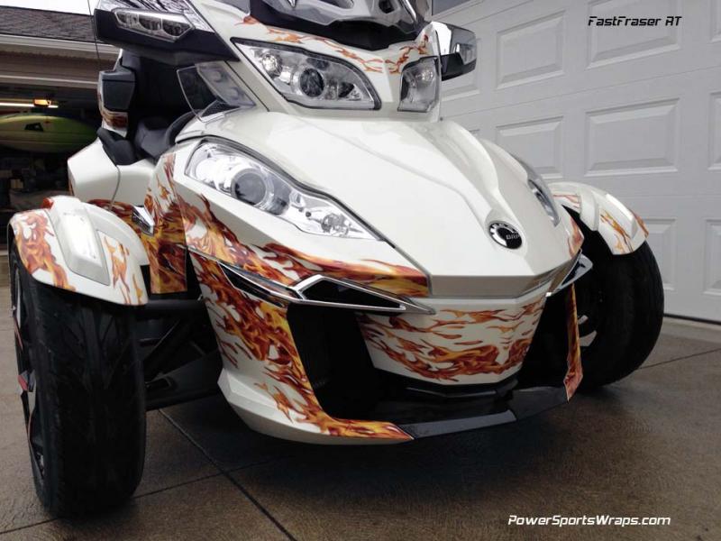 RT Flames Fraser 2014 - Front air-dam flames incorporated.